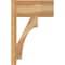 Ekena Millwork Westlake Block Rough Sawn Outlooker, Western Red Cedar, 8"W x 16"D x 24"H OUT08X16X24WTL05RWR - alternate 2